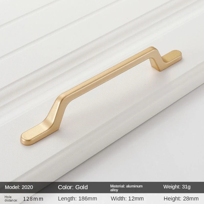 Golden Round Cabinet Knob – Classic Black & Gold Drawer Pull | Kitchen Hardware