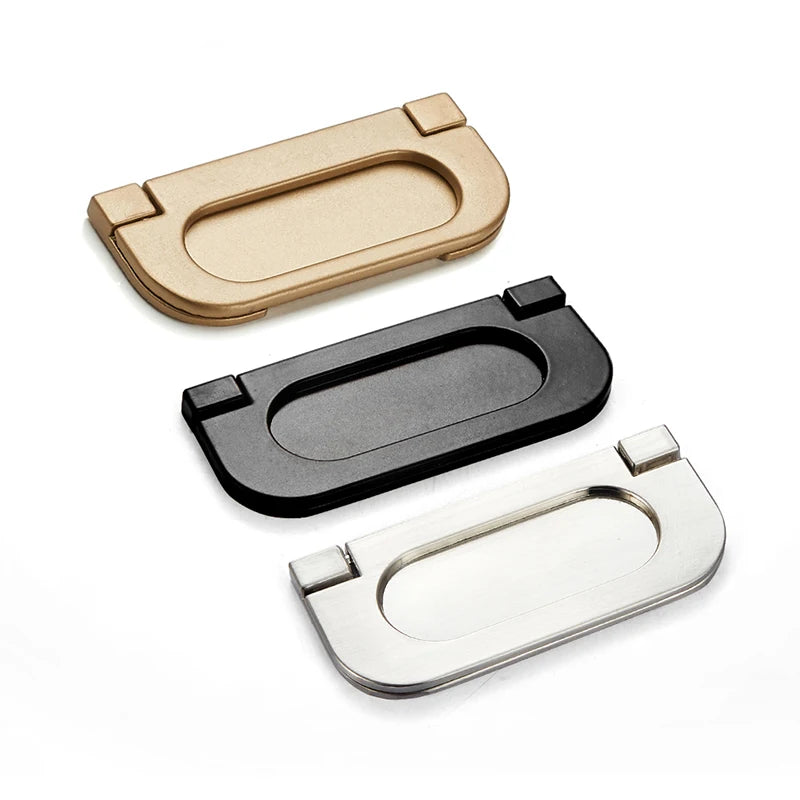 Modern Zinc Alloy Cabinet Handle – Kitchen, Wardrobe & Bathroom Drawer Pull