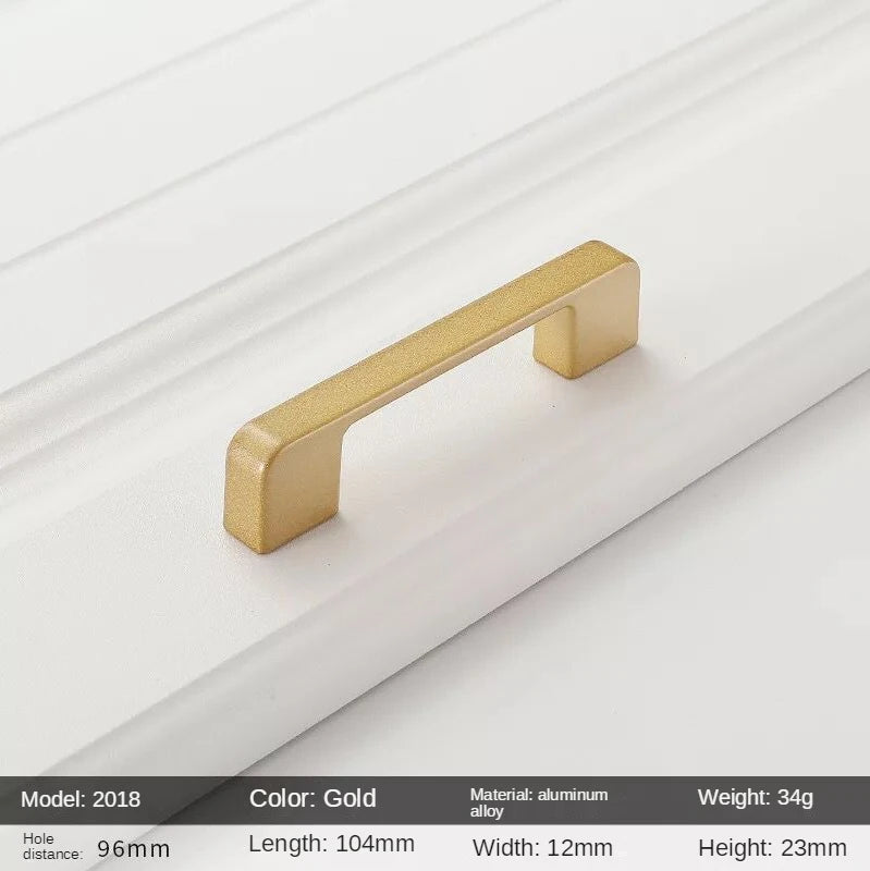 Golden Round Cabinet Knob – Classic Black & Gold Drawer Pull | Kitchen Hardware