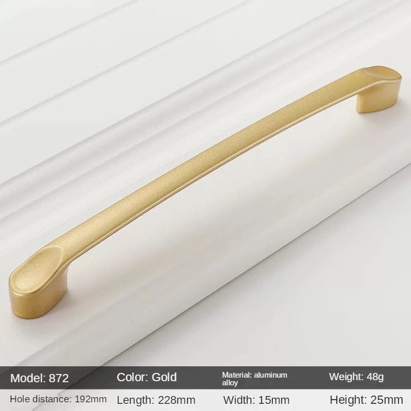 Golden Round Cabinet Knob – Classic Black & Gold Drawer Pull | Kitchen Hardware