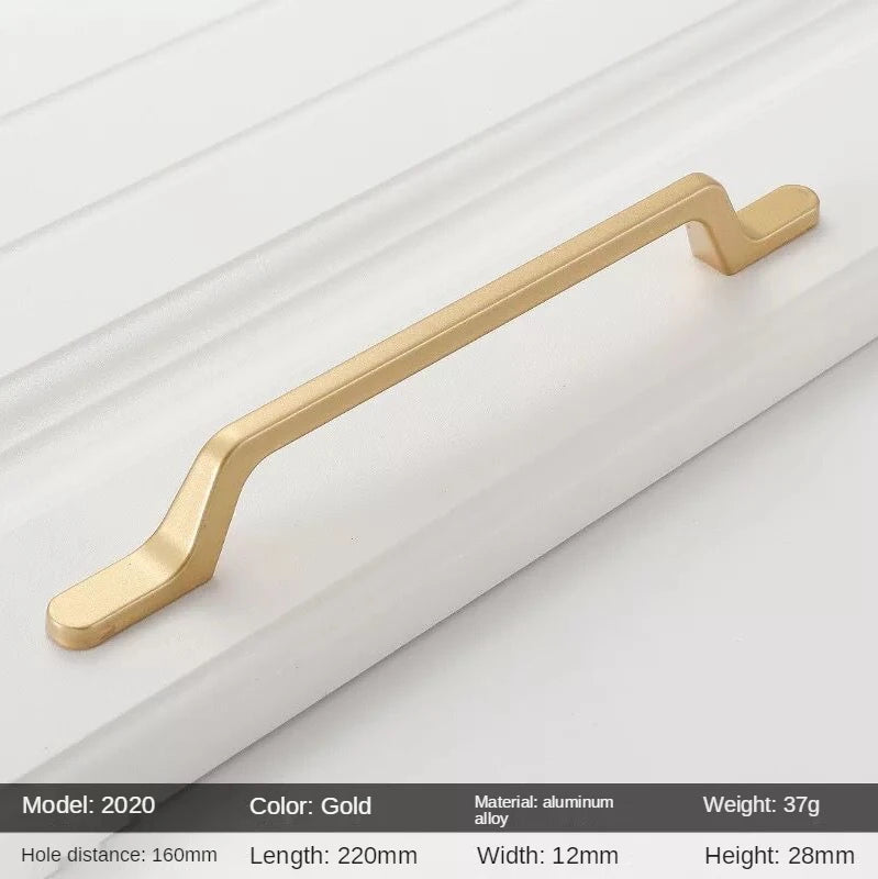 Golden Round Cabinet Knob – Classic Black & Gold Drawer Pull | Kitchen Hardware