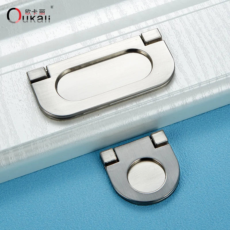 Modern Zinc Alloy Cabinet Handle – Kitchen, Wardrobe & Bathroom Drawer Pull