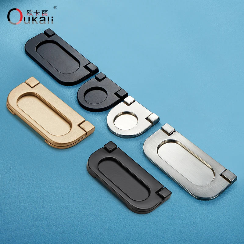 Modern Zinc Alloy Cabinet Handle – Kitchen, Wardrobe & Bathroom Drawer Pull