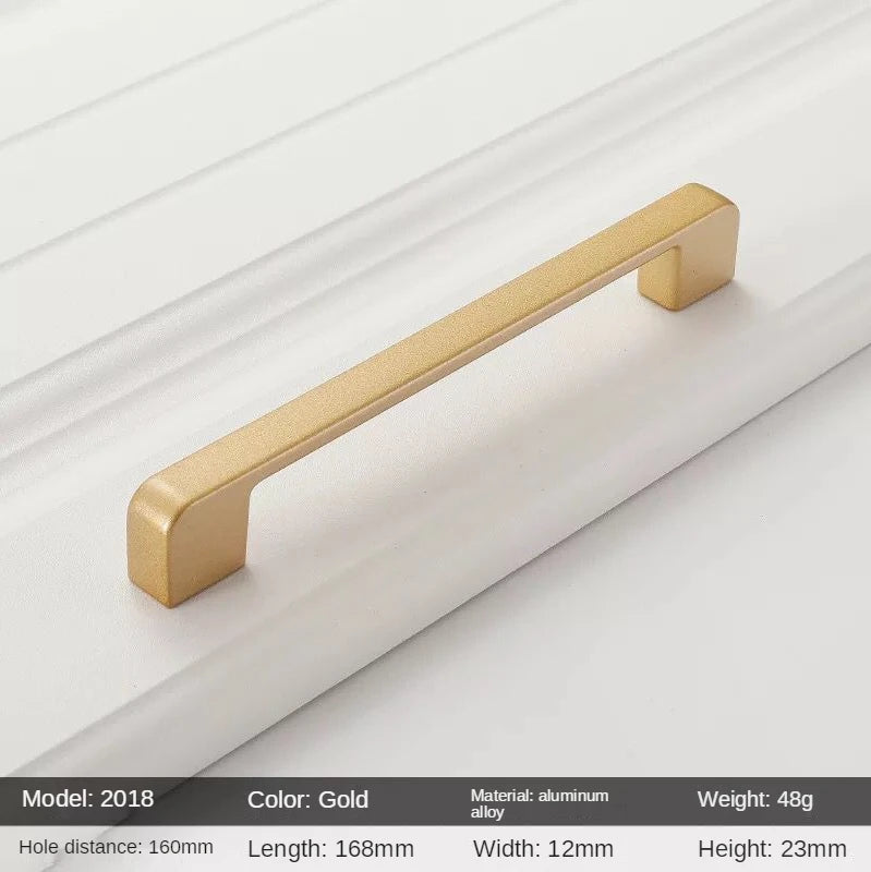 Golden Round Cabinet Knob – Classic Black & Gold Drawer Pull | Kitchen Hardware