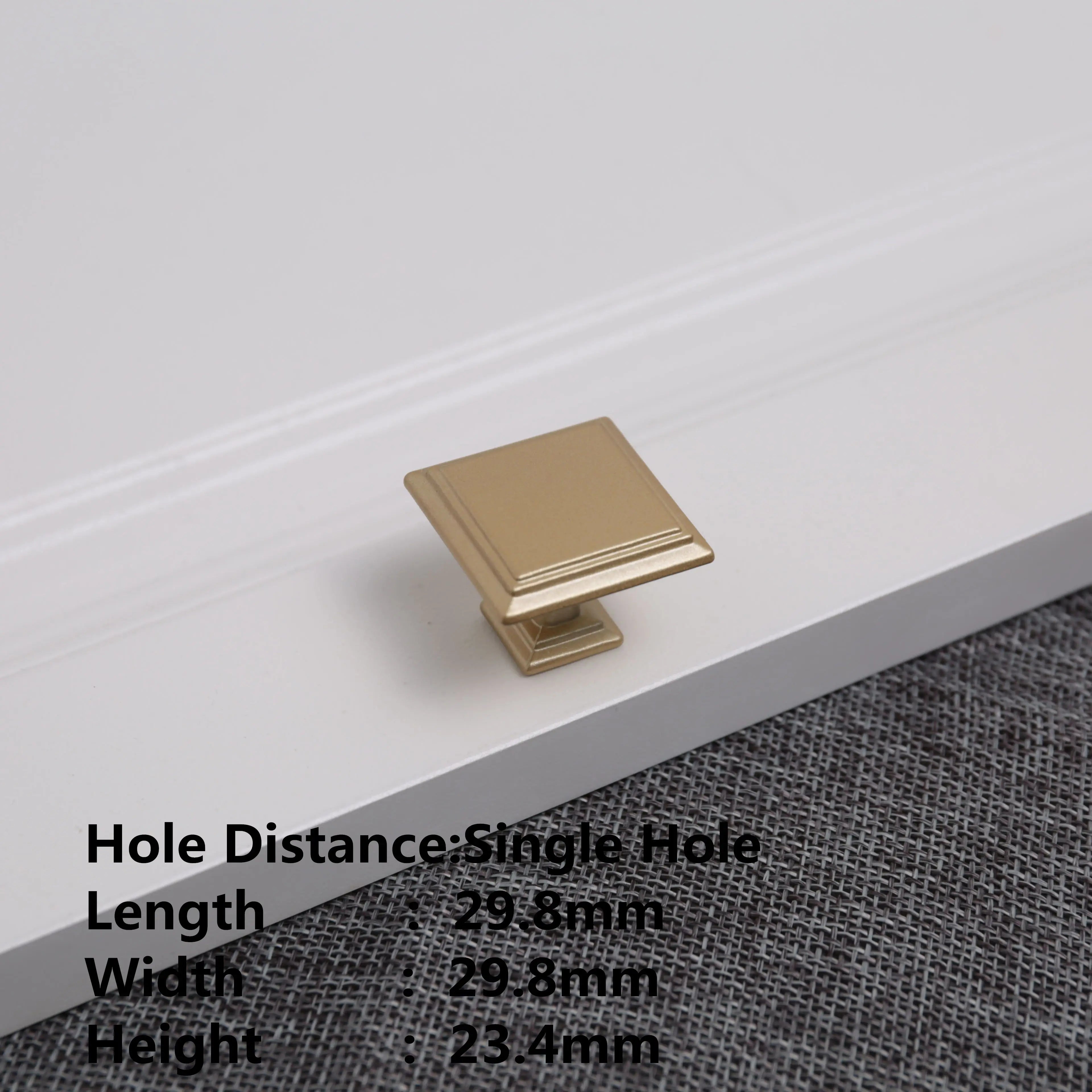 Sand Gold Aluminium Cabinet Handle – Modern Bar Pull | Kitchen & Furniture