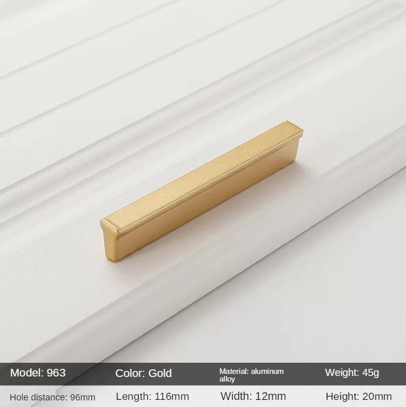Golden Round Cabinet Knob – Classic Black & Gold Drawer Pull | Kitchen Hardware