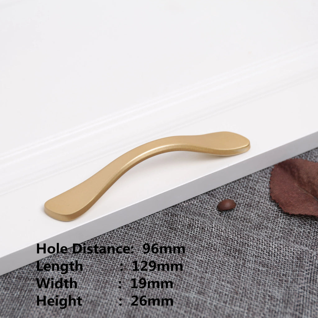 Sand Gold Aluminium Cabinet Handle – Modern Bar Pull | Kitchen & Furniture