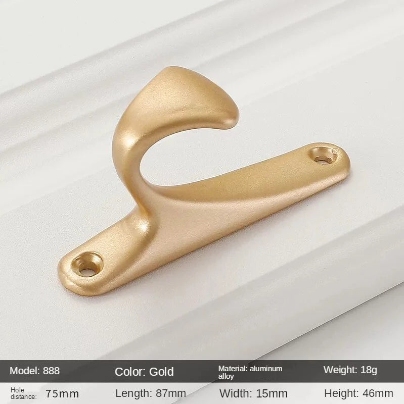 Golden Round Cabinet Knob – Classic Black & Gold Drawer Pull | Kitchen Hardware