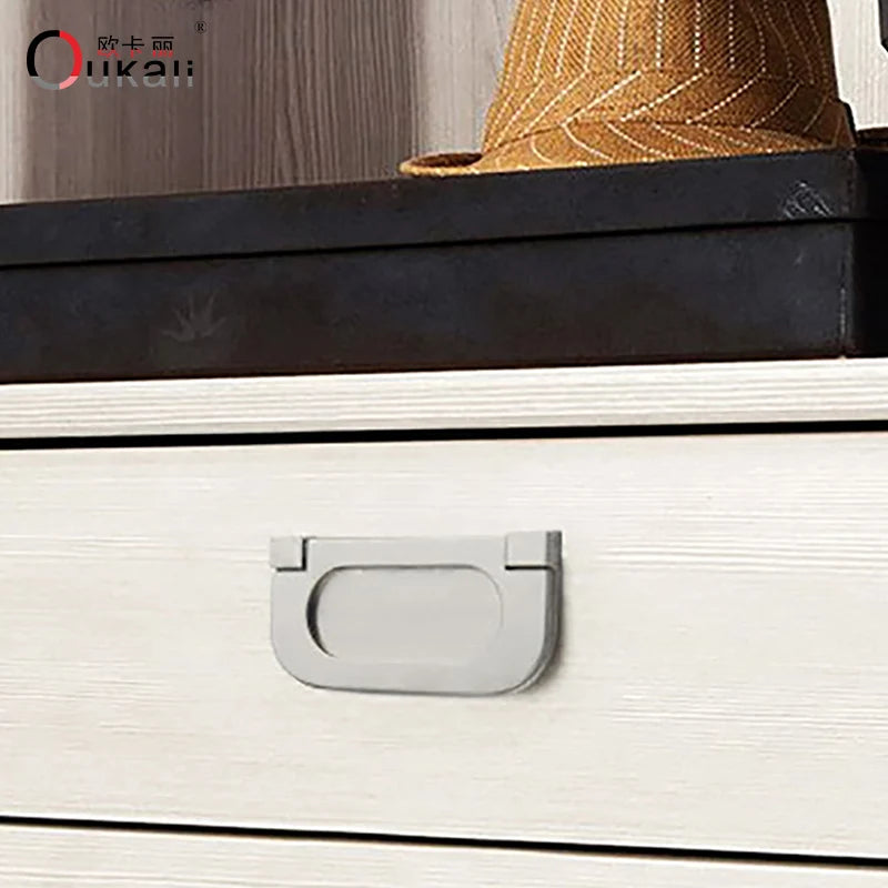 Modern Zinc Alloy Cabinet Handle – Kitchen, Wardrobe & Bathroom Drawer Pull