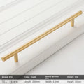 Golden Round Cabinet Knob – Classic Black & Gold Drawer Pull | Kitchen Hardware