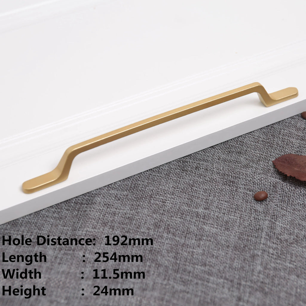 Sand Gold Aluminium Cabinet Handle – Modern Bar Pull | Kitchen & Furniture
