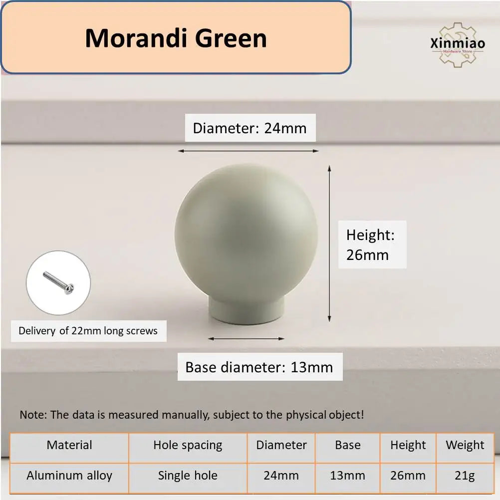 Kids Room Semi-Circle Cabinet Handle – Pastel Colour Aluminium Pull | Modern Design