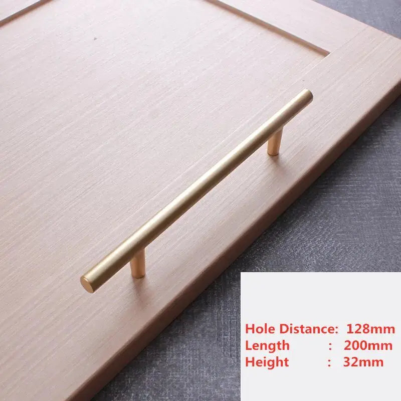 Golden Simplicity Cabinet Knob – Zinc Alloy Drawer Pull | Kitchen & Furniture Hardware