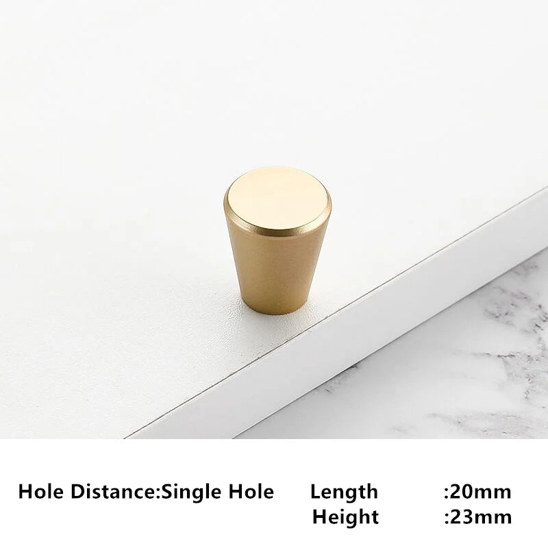 Gold & Silver European Cabinet Handle – Zinc Alloy Drawer Pull | Kitchen Hardware