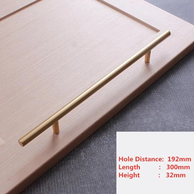 Golden Simplicity Cabinet Knob – Zinc Alloy Drawer Pull | Kitchen & Furniture Hardware