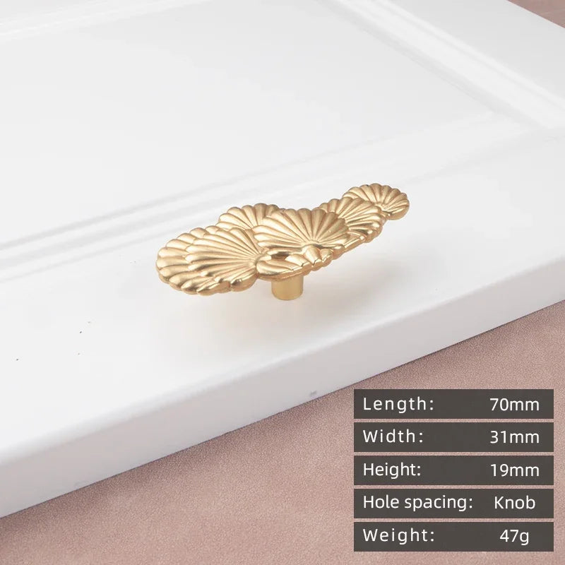 Modern Zinc Alloy Cabinet Handle – Gold Knob & Drawer Pull | European Light Luxury