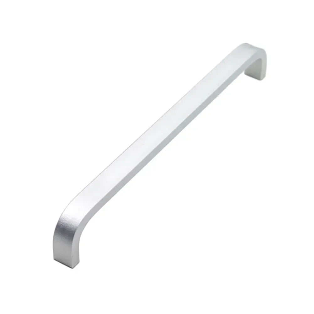 Brushed Space Aluminium Cabinet Handle – Modern Wardrobe Door & Drawer Knob