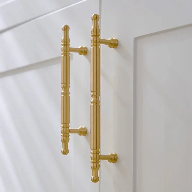 Solid Brass Cabinet Handle – Bronze Nordic T-Bar Pull | COTOM