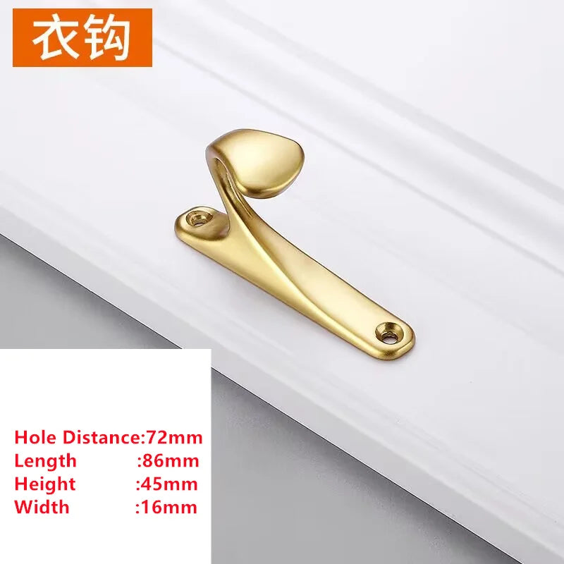 Pearl Gold Aluminium Cabinet Handle – Modern Bar Pull | Kitchen & Furniture