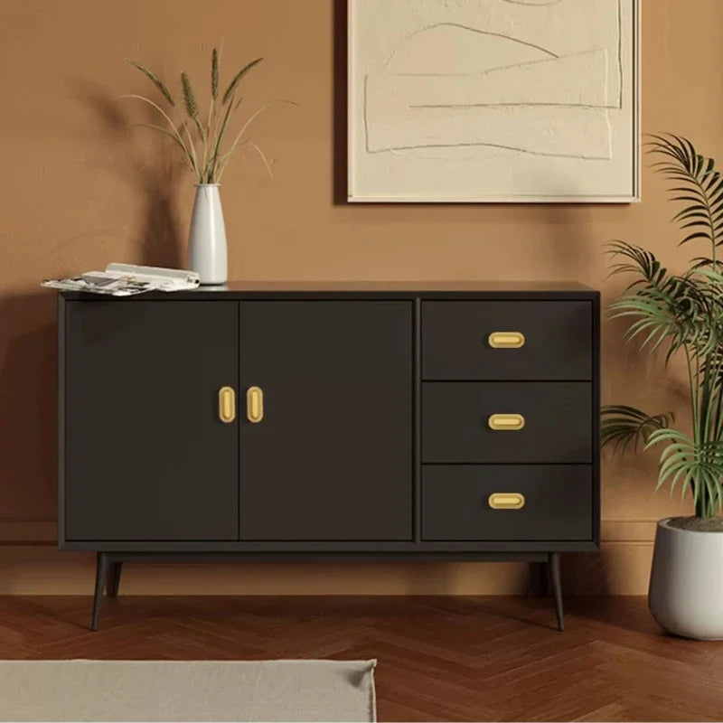 Solid Brass Cabinet Handle – Light Luxury Gold Kitchen Drawer & Wardrobe Pull