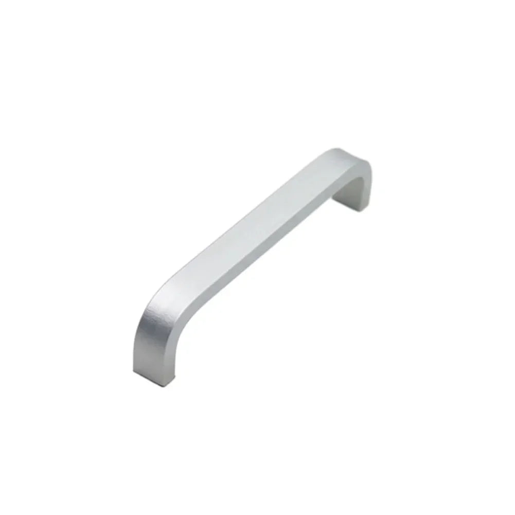Brushed Space Aluminium Cabinet Handle – Modern Wardrobe Door & Drawer Knob