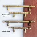 Solid Brass Cabinet Handle – Bronze Nordic T-Bar Pull | COTOM