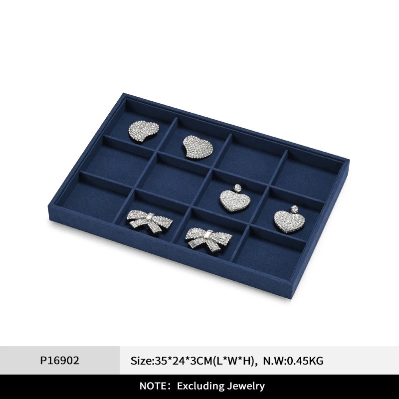 Stackable Jewellery Organiser Tray – Storage for Rings, Necklaces & Bracelets