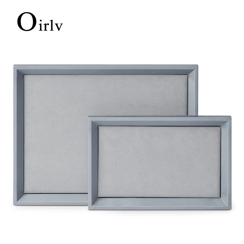 PU Leather Jewellery Display Tray – Necklace, Bracelet, Ring & Watch Organiser