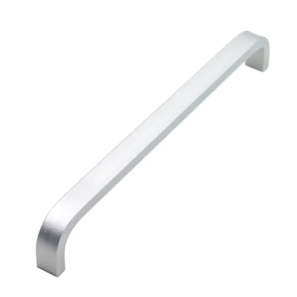 Brushed Space Aluminium Cabinet Handle – Modern Wardrobe Door & Drawer Knob