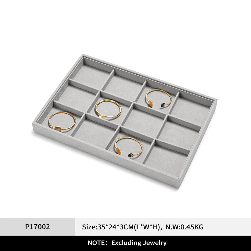 Stackable Jewellery Organiser Tray – Storage for Rings, Necklaces & Bracelets