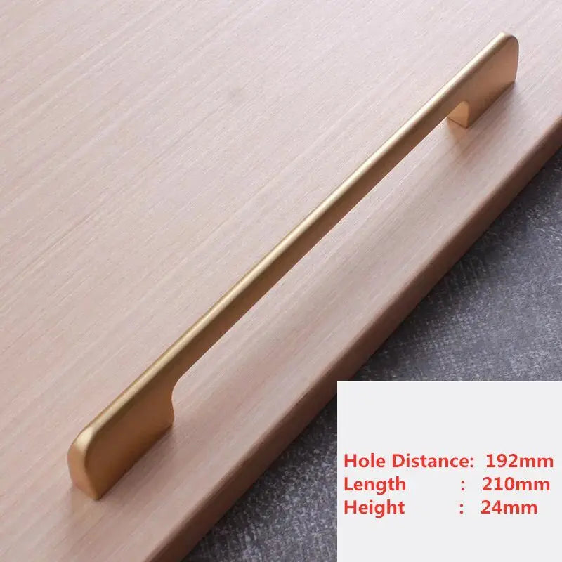 Golden Simplicity Cabinet Knob – Zinc Alloy Drawer Pull | Kitchen & Furniture Hardware