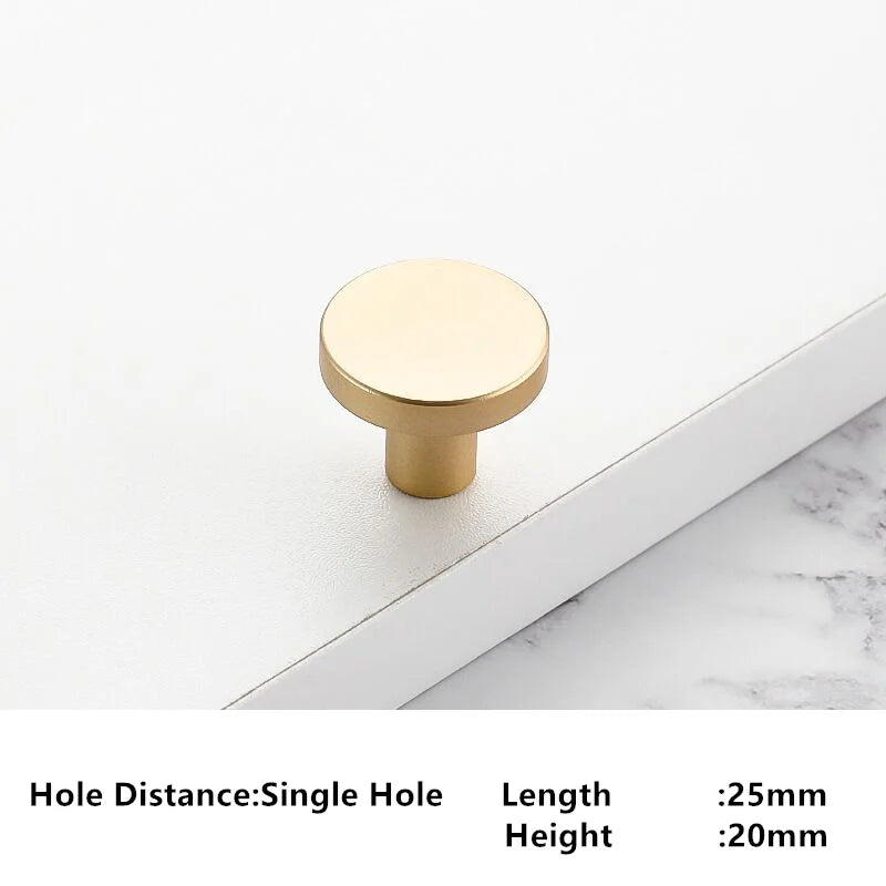 Gold & Silver European Cabinet Handle – Zinc Alloy Drawer Pull | Kitchen Hardware