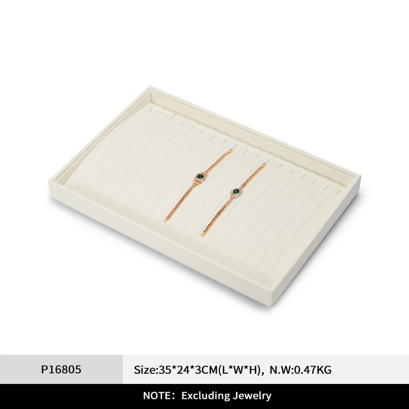 Stackable Jewellery Organiser Tray – Storage for Rings, Necklaces & Bracelets