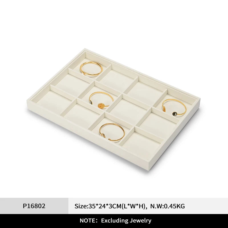Stackable Jewellery Organiser Tray – Storage for Rings, Necklaces & Bracelets