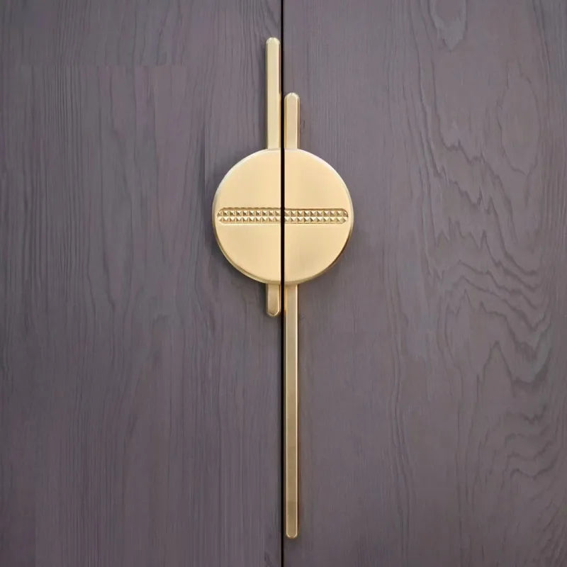 Semi-Circular Zinc Alloy Cabinet Pull – Gold, Black & Silver | Modern Handle