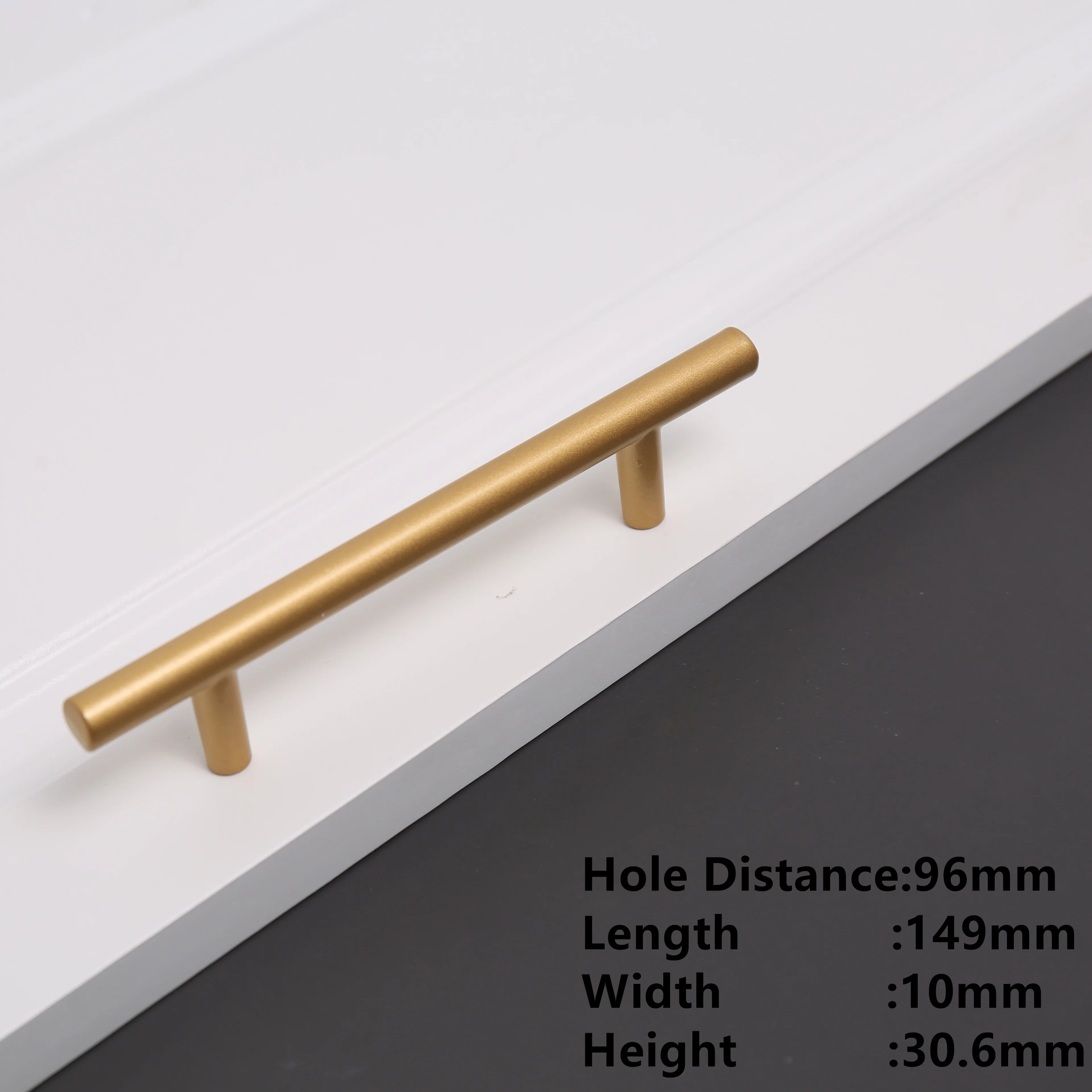 Sand Gold Aluminium Cabinet Handle – Modern Bar Pull | Kitchen & Furniture