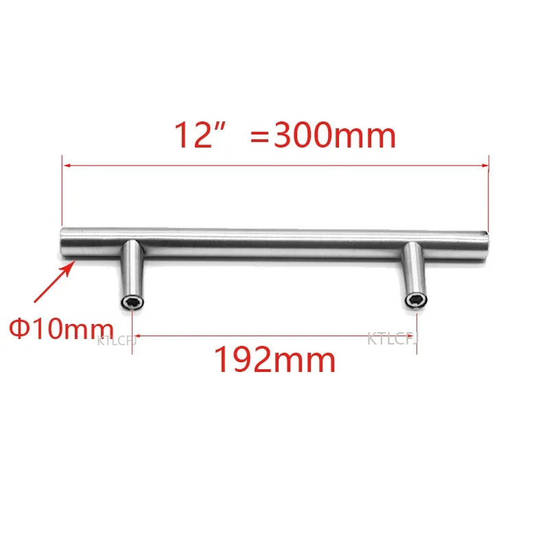 Cylindrical Metal Cabinet Handle – Silver, Black & Gold Modern Kitchen Pull