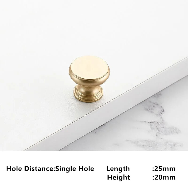 Gold & Silver Cabinet Handle – Zinc Alloy Drawer Pull | European Style Kitchen Hardware