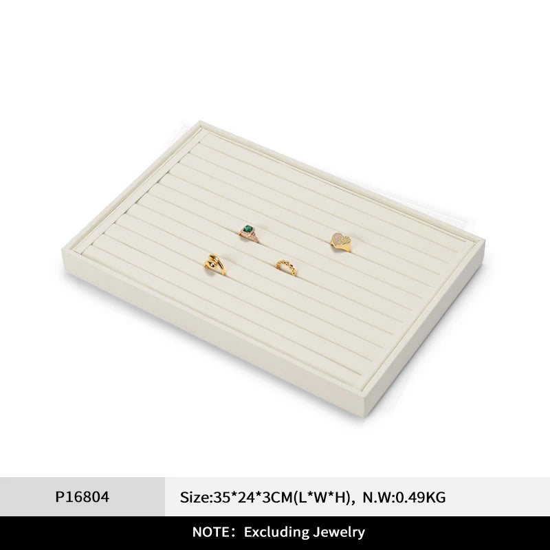 Stackable Jewellery Organiser Tray – Storage for Rings, Necklaces & Bracelets