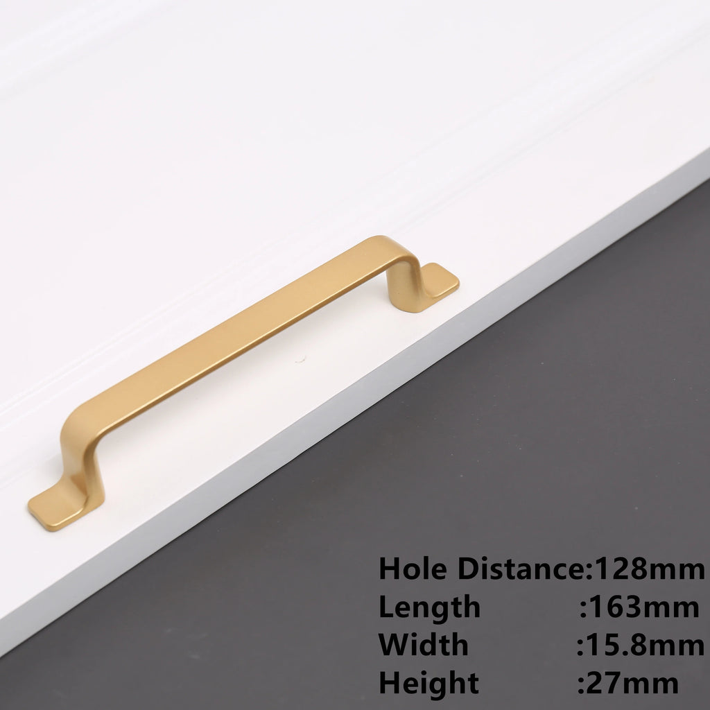 Sand Gold Aluminium Cabinet Handle – Modern Bar Pull | Kitchen & Furniture
