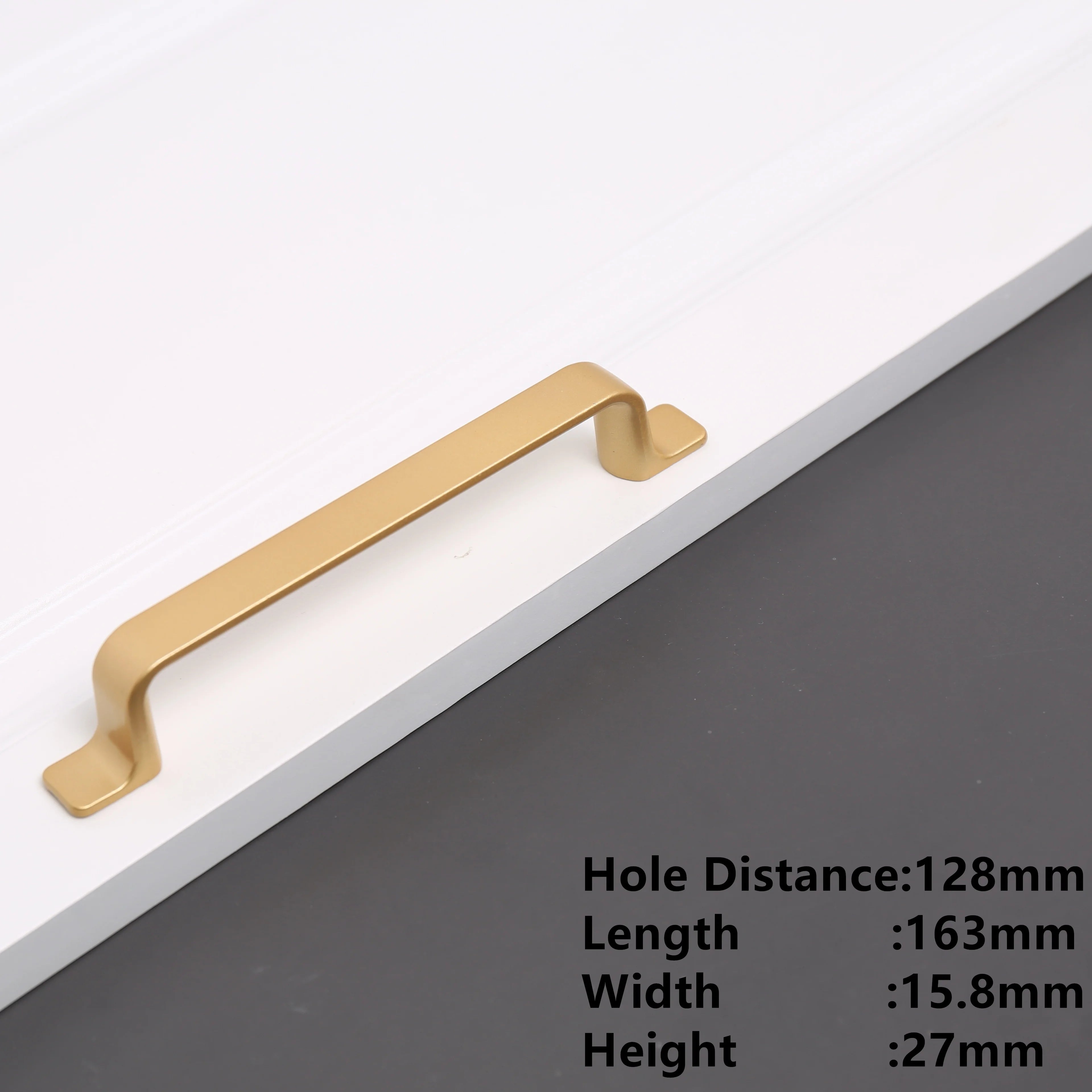 Sand Gold Aluminium Cabinet Handle – Modern Bar Pull | Kitchen & Furniture