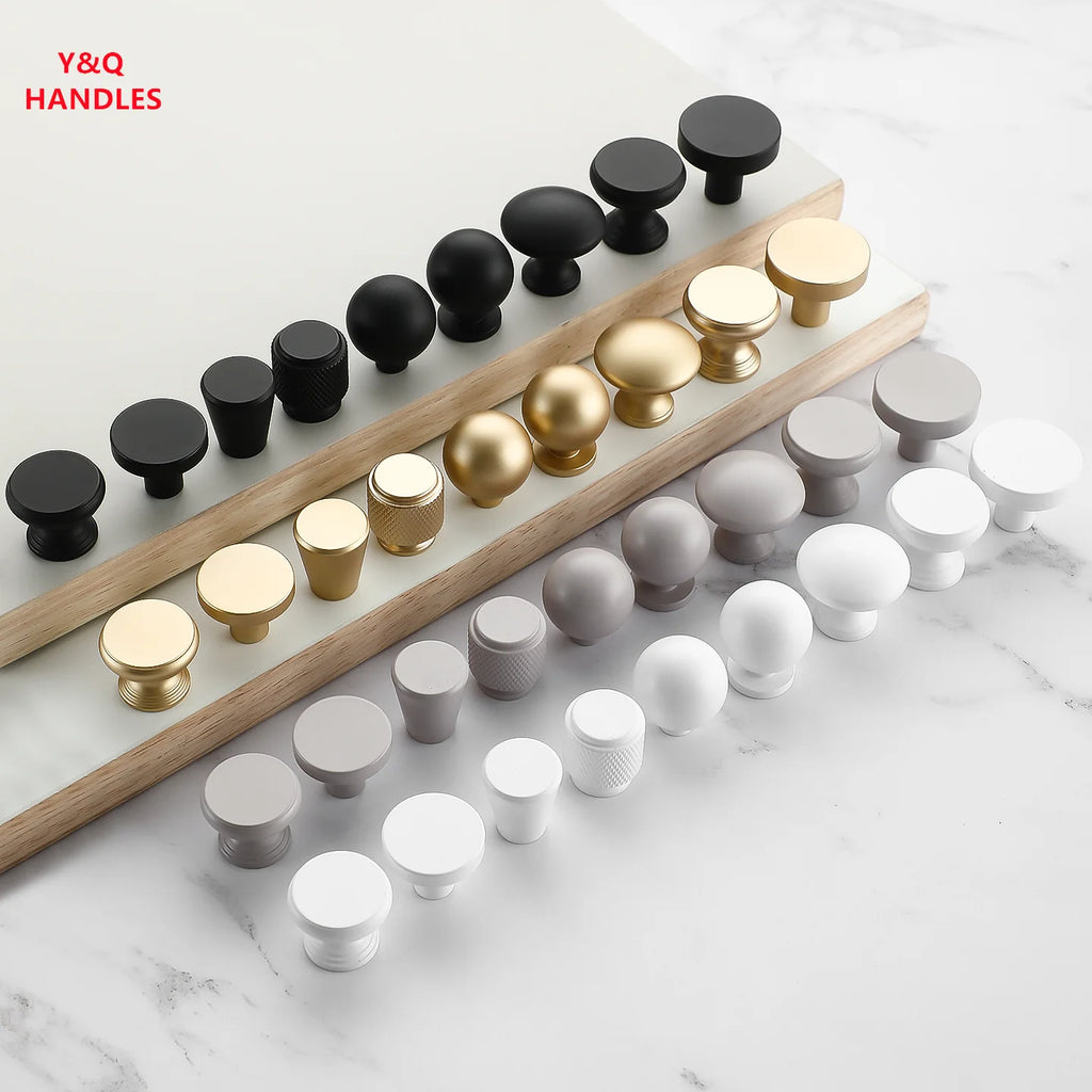 Gold & Silver European Cabinet Handle – Zinc Alloy Drawer Pull | Kitchen Hardware