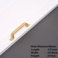 Sand Gold Aluminium Cabinet Handle – Modern Bar Pull | Kitchen & Furniture