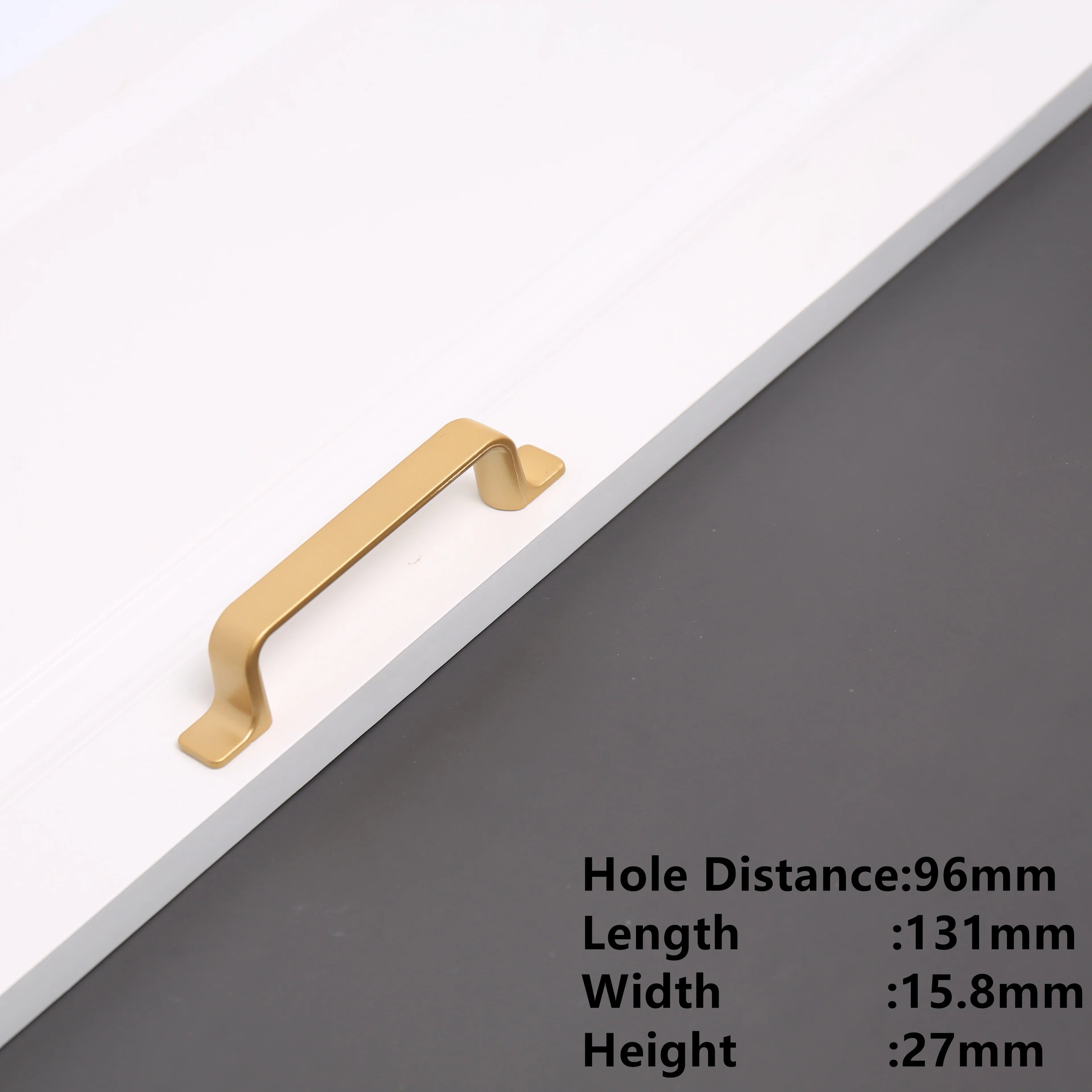 Sand Gold Aluminium Cabinet Handle – Modern Bar Pull | Kitchen & Furniture