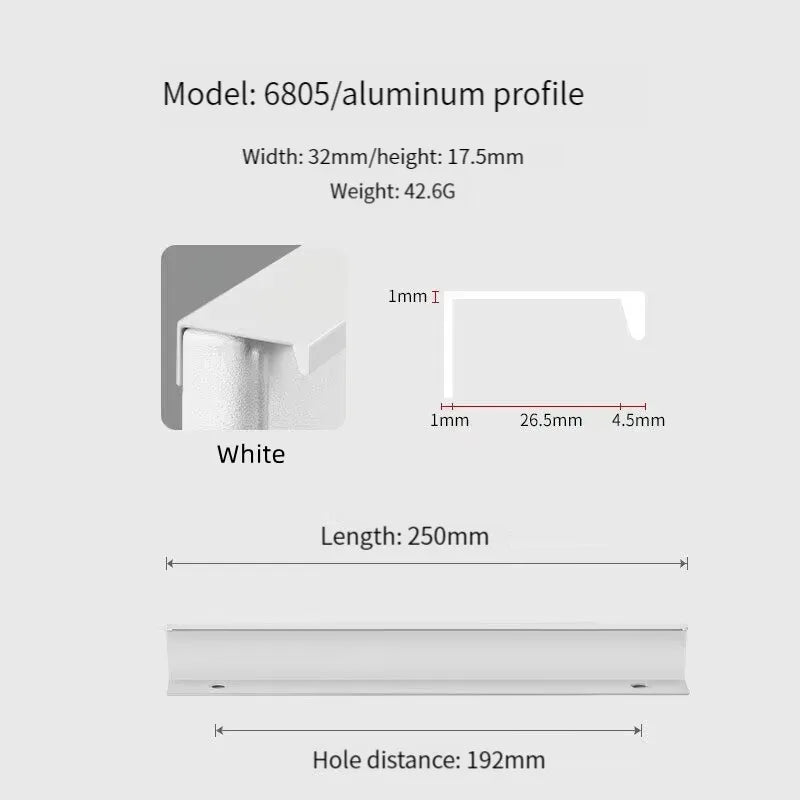 Concealed Cabinet Handle – Invisible Drawer Pull | Minimalist Kitchen & Furniture
