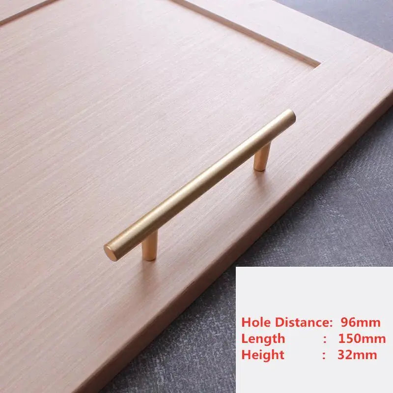 Golden Simplicity Cabinet Knob – Zinc Alloy Drawer Pull | Kitchen & Furniture Hardware