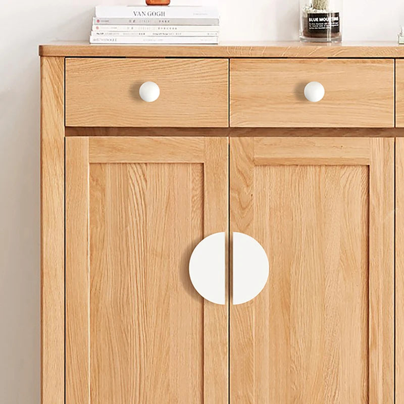 Kids Room Semi-Circle Cabinet Handle – Pastel Colour Aluminium Pull | Modern Design