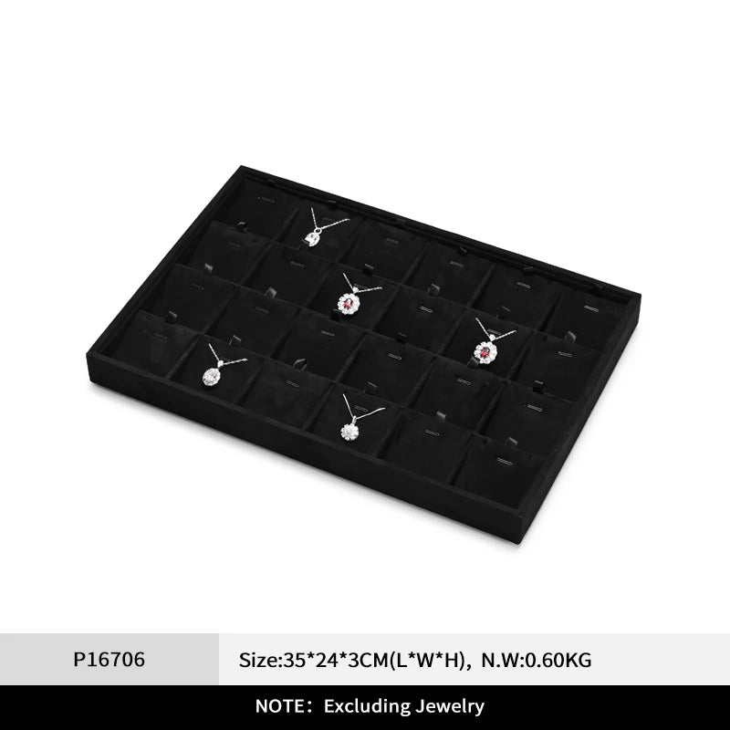 Stackable Jewellery Organiser Tray – Storage for Rings, Necklaces & Bracelets