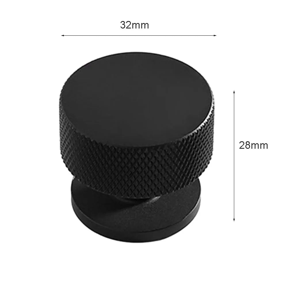 Knurled Retro Cabinet Knob – 32x28mm Drawer Pull | Closet & Bathroom Hardware