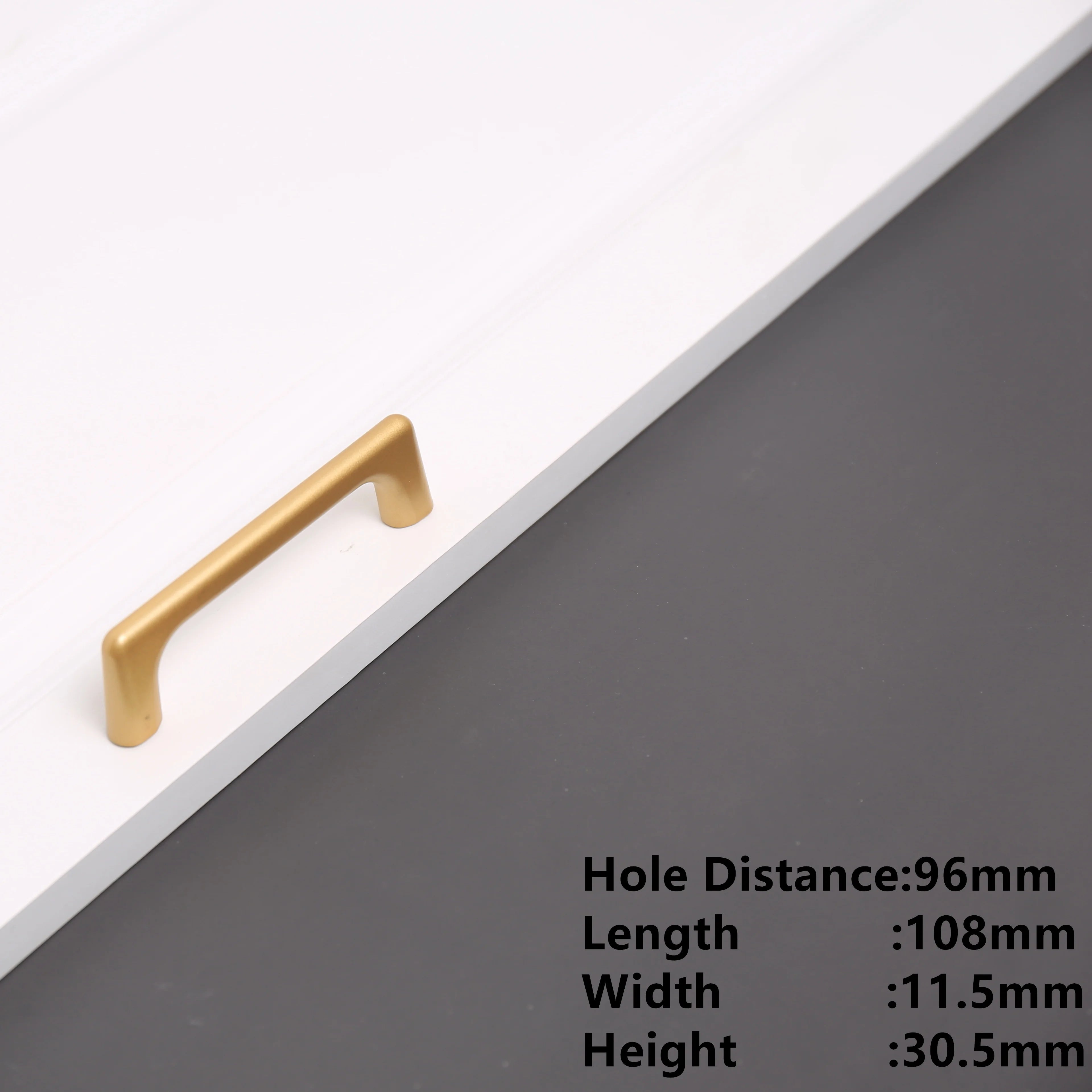 Sand Gold Aluminium Cabinet Handle – Modern Bar Pull | Kitchen & Furniture